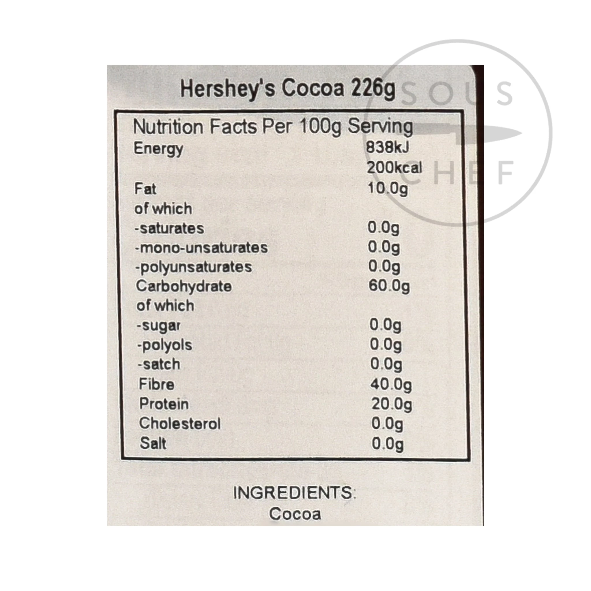 Hershey's Cocoa Powder 226g 4 Hershey's Cocoa Powder 226g – Image 2