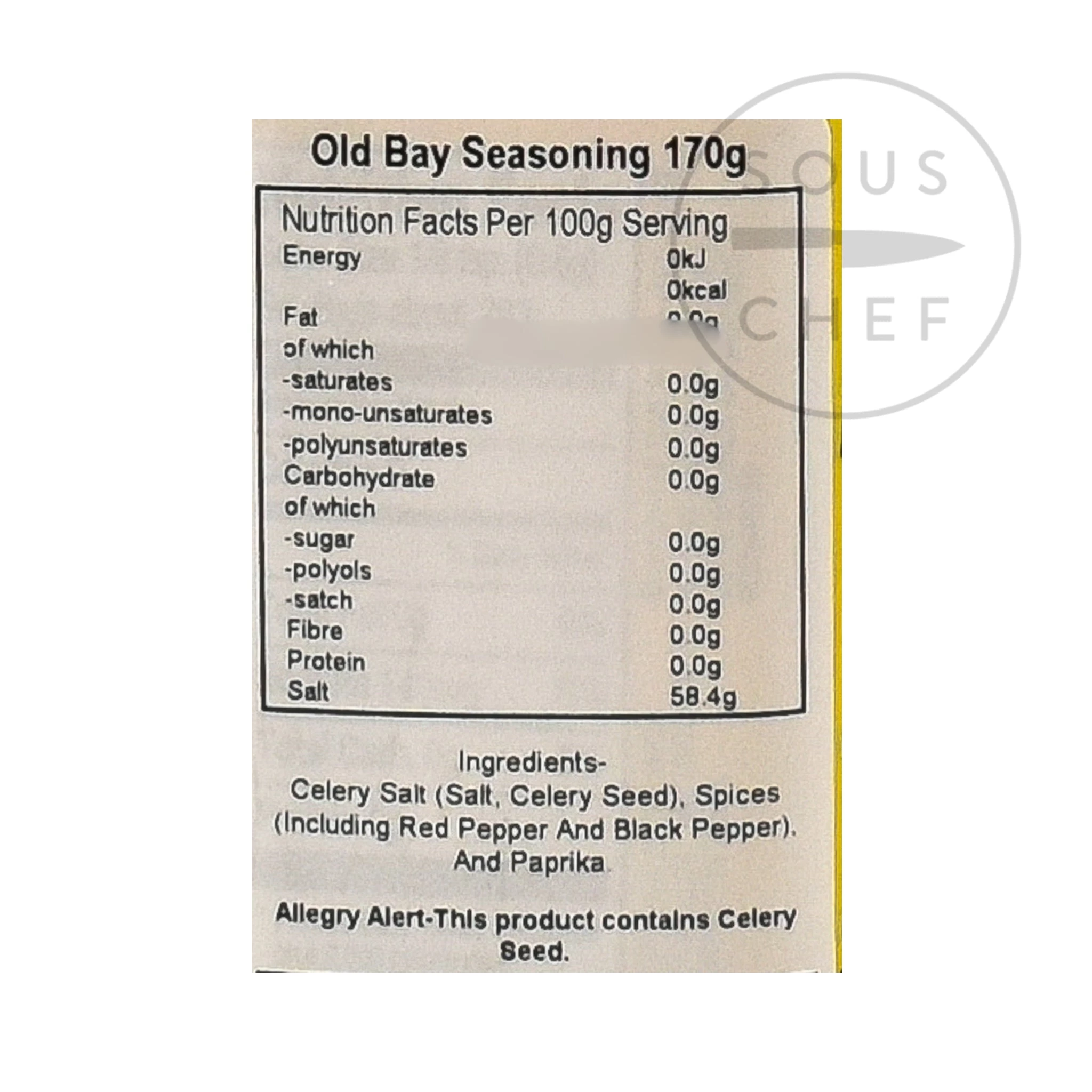 McCormick Old Bay Seasoning 170g 4 McCormick Old Bay Seasoning 170g – Image 2