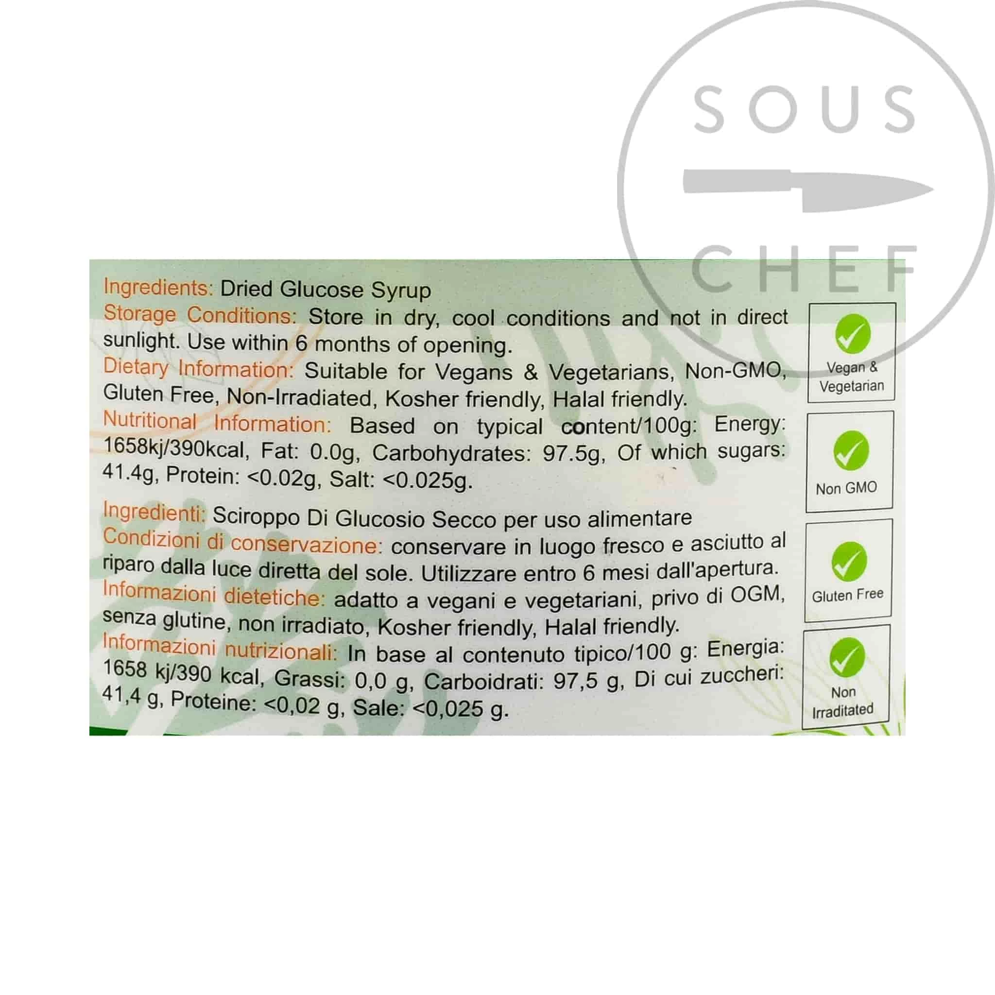 Special Ingredients Glucose Powder 1kg 4 Special Ingredients Glucose Powder 1kg â Image 2