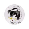 Jimbob Art Tablerie J'aime Stinky Cheese Side Assiette 20cm 2 Jimbob Art Tablerie J'aime Stinky Cheese Side Assiette 20cm -Sous Chef Boutique JB0010 ILoveStinkyCheeseSidePlate20cm