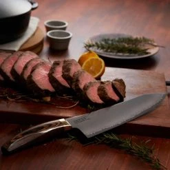 Suncraft Seki 3 Couches Gyuto Couteau 20cm 11 Suncraft Seki 3 Couches Gyuto Couteau 20cm -Sous Chef Boutique JK0037 Seki3LayerGyutoKnife20cm LS6