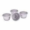 Kitchencraft Ustensiles De Cuisine De Cuisine Ensemble De 4 Mini Moules De Pudding Anodisé -Sous Chef Boutique KI0056
