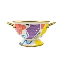 Kapka Abstract Enamel Colander 22cm Cuisinière