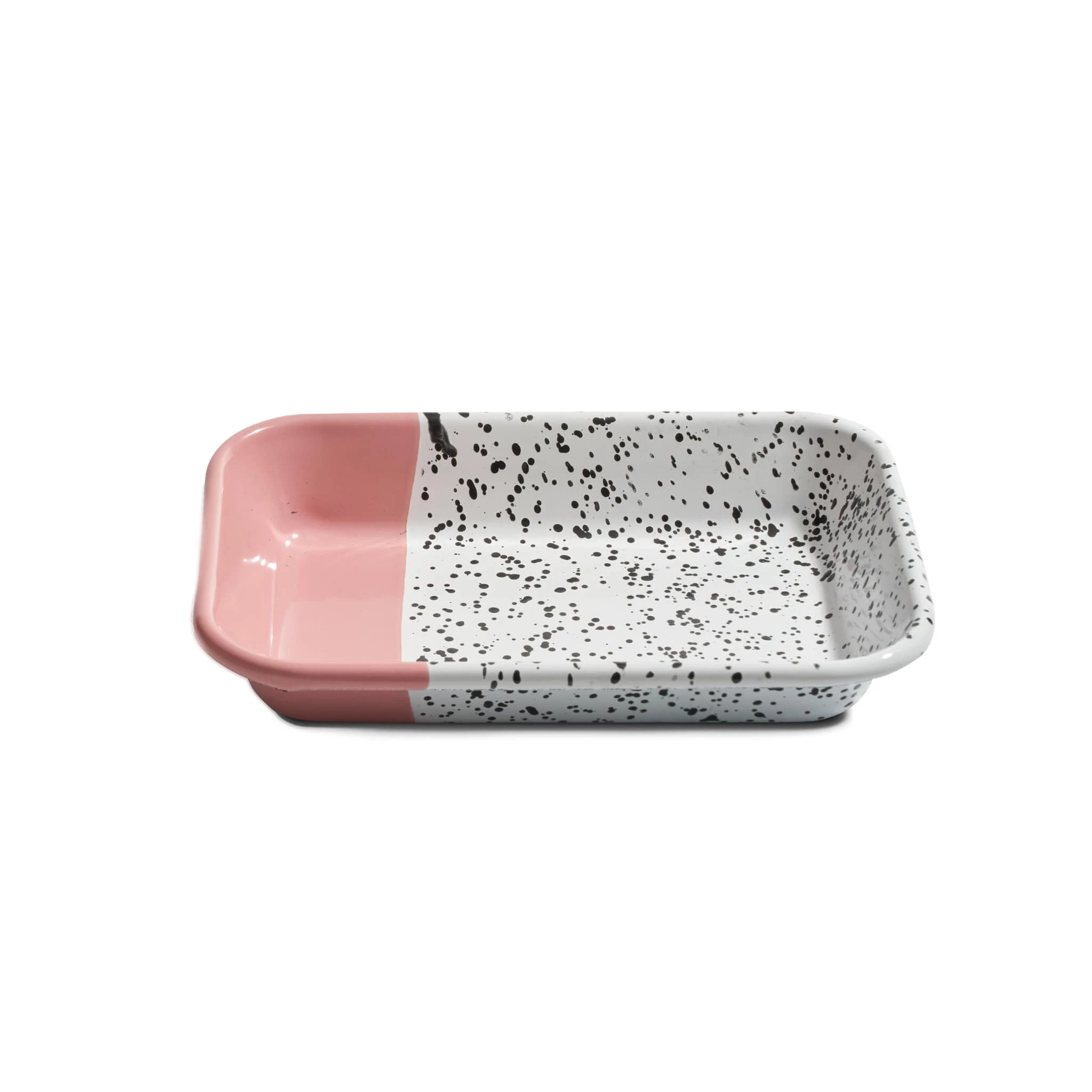 Kapka Cookware Couleur Pop Émail Roating And Serving Pink 4 Kapka Cookware Couleur Pop Émail Roating And Serving Pink – Image 2