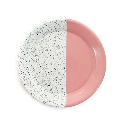 Kapka Émail - Kapka Couleur Pop Émail Assiette Rose