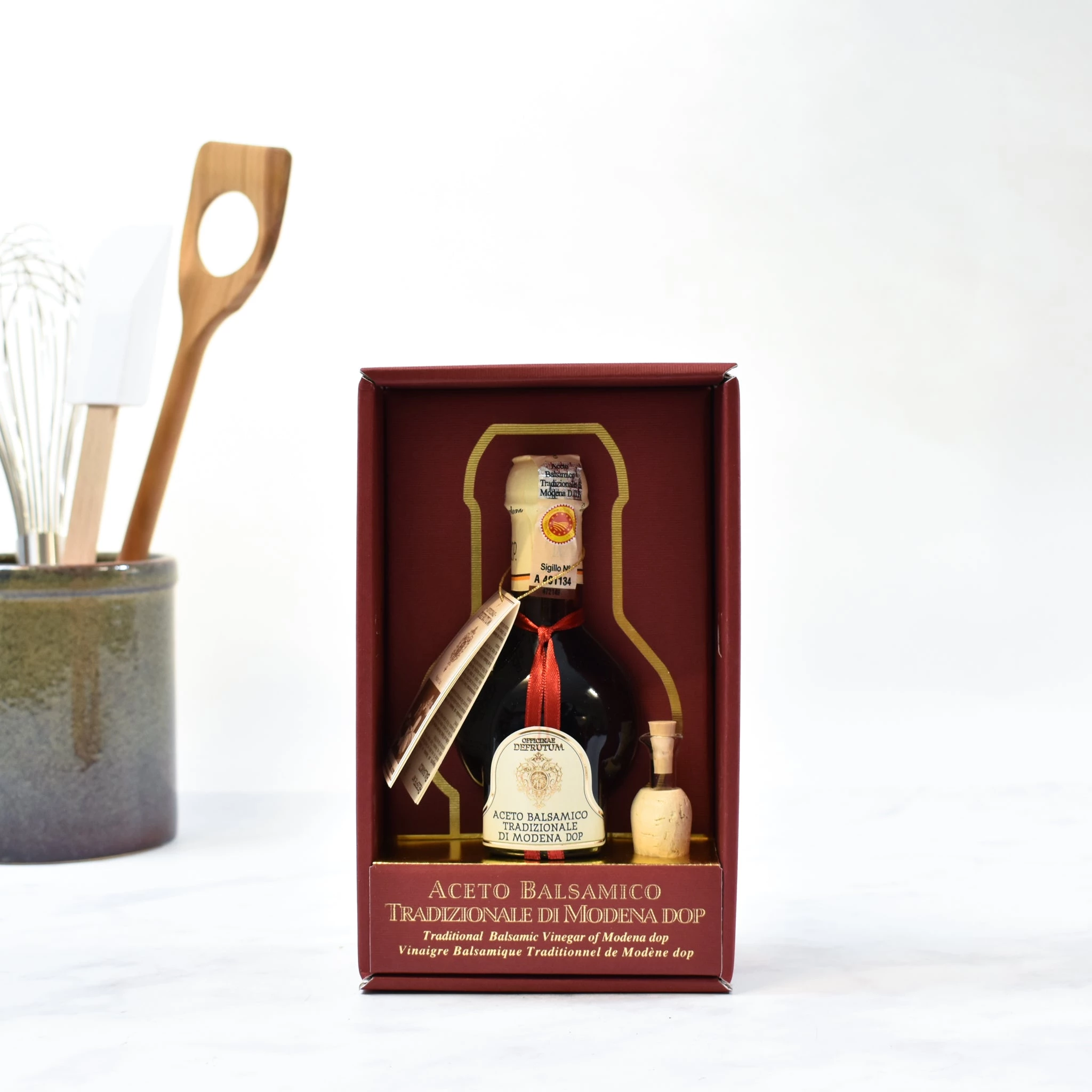 Defrutum Balsamic Vinegar DOP "Affinato" - 12 Years 100ml Ingredients 4 Defrutum Balsamic Vinegar DOP "Affinato" - 12 Years 100ml Ingredients – Image 2