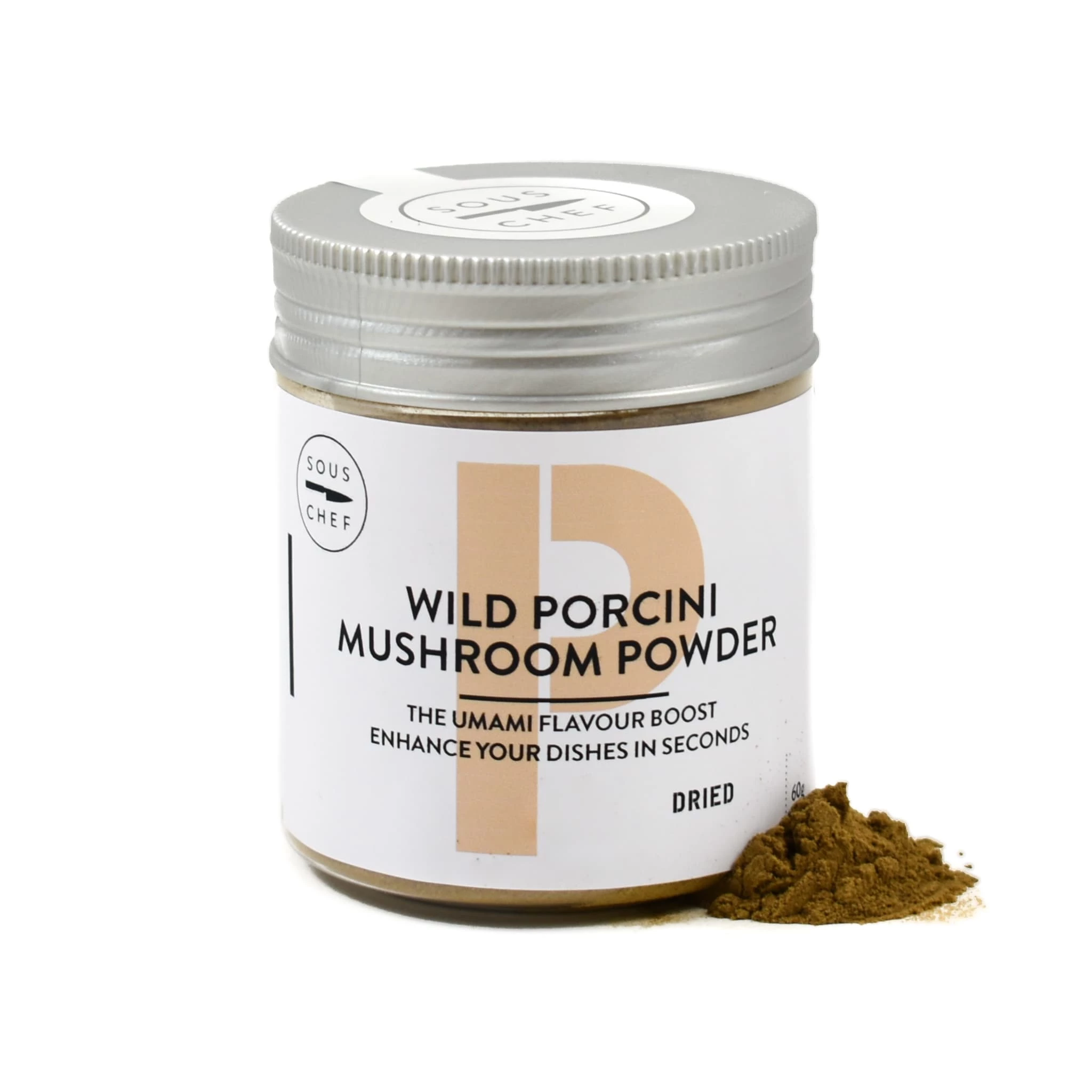 Sous Chef Mushroom & Truffes Poudre De Champignons De Porc Sauvage 60g 3 Sous Chef Mushroom & Truffes Poudre De Champignons De Porc Sauvage 60g