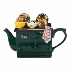 Novelty Tea Thé De Novelty Aga Petit Déjeuner Théière Vert 1.3L