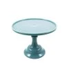 Mosser Glass Georgia Blue Milk Glass Cake Stand 10" Vaisselle -Sous Chef Boutique Mosser Glass 10 cake stand in georgia blue 2