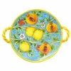 Ceramiche Toscane Céramique Toscane Peint à La Main De La Pièce Centrale Dish - Grenades & Amp; Citrons 35cm Vaisselle 2 Ceramiche Toscane Céramique Toscane Peint à La Main De La Pièce Centrale Dish - Grenades & Amp; Citrons 35cm Vaisselle -Sous Chef Boutique NC0001 HandPaintedCentrepieceDish Pomegranates Lemons35cm