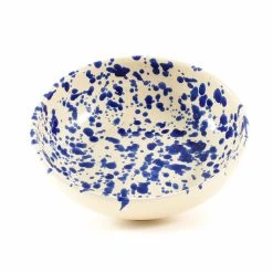 Puglia Handmade Puglia Pouilles à La Main Blue Splatter Bowl 19cm 9 Puglia Handmade Puglia Pouilles à La Main Blue Splatter Bowl 19cm -Sous Chef Boutique NC0013 PugliaBowl19cmBlue