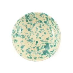 Puglia Handmade Puglia Pouilles Artisanales Aquamarine Splatter Bowl 19cm Vaisselle 9 Puglia Handmade Puglia Pouilles Artisanales Aquamarine Splatter Bowl 19cm Vaisselle -Sous Chef Boutique NC0048 PugliaAquamarineSplatterBowl19cm