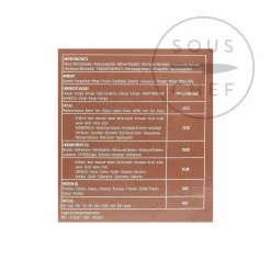 Ingredients Neuhaus "Carré Origin" Dark Chocolate (Vegan) 200g 9 Ingredients Neuhaus "Carré Origin" Dark Chocolate (Vegan) 200g -Sous Chef Boutique NE0008 Neuhaus CarreOrigin DarkChocolate Vegan 200g nutrition