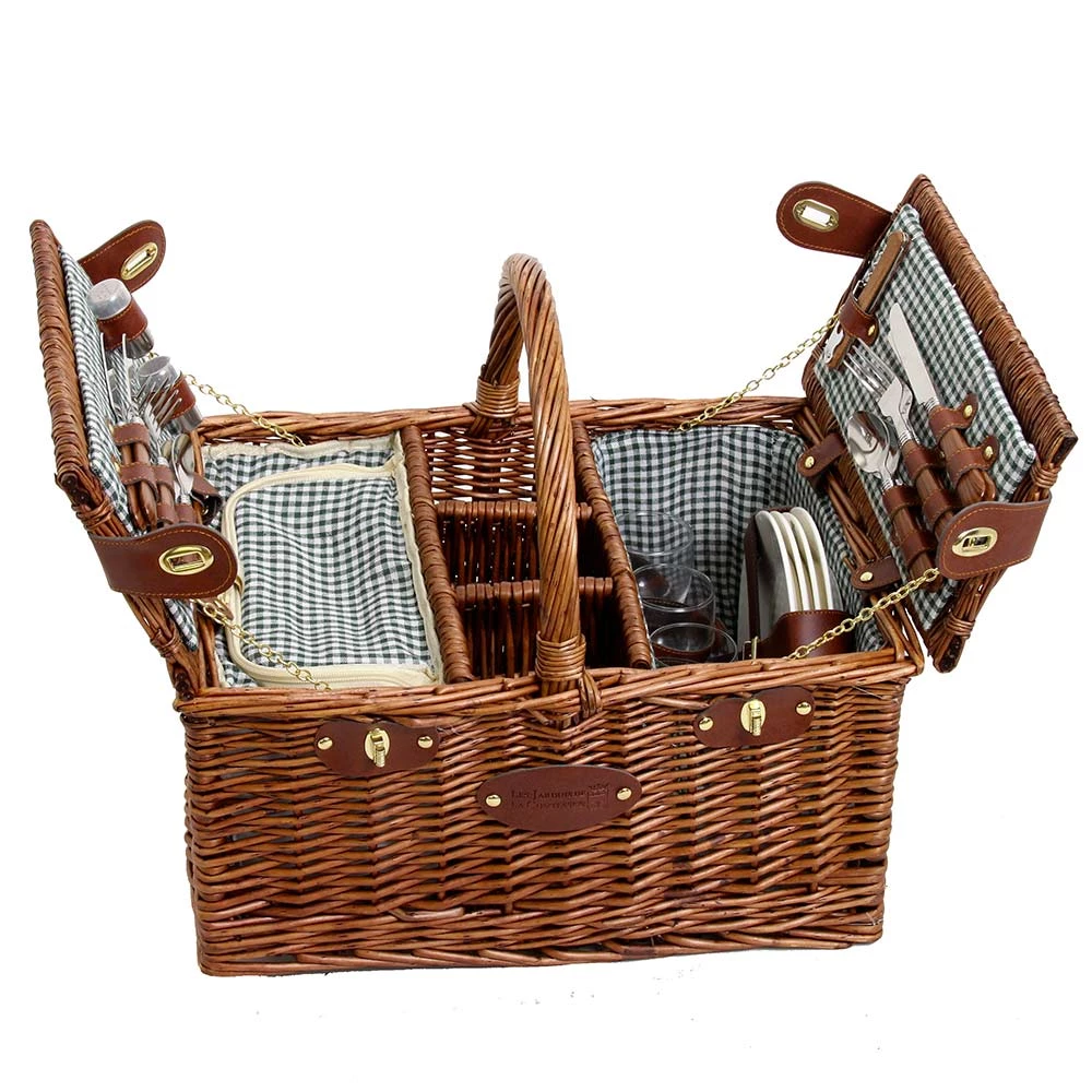 Les Jardins De La Comtesse Saint Germain Picnic Hamper Pour 4 4 Les Jardins De La Comtesse Saint Germain Picnic Hamper Pour 4 – Image 2