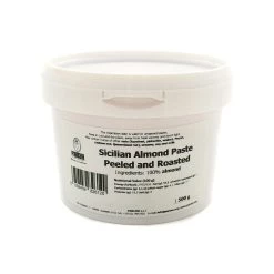 Pariani Sicilian Almond Paste Peeled And Roasted 500g Ingredients