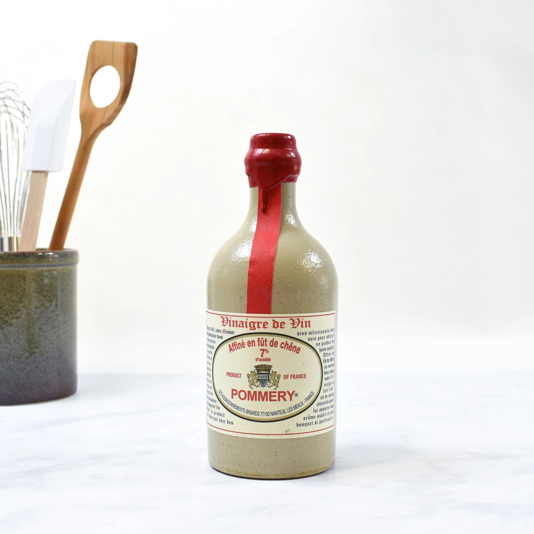 Pommery Vin Rouge Pommier Vinaigre 500ml Ingrédients 4 Pommery Vin Rouge Pommier Vinaigre 500ml Ingrédients – Image 2