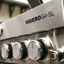 Rosle Videro G4-SL Vario+ Gaz BBQ Island Cuisinière En Acier Inoxydable -Sous Chef Boutique RO0003 RosleVideroG4 SLVario GasBBQIslandStainlessSteel close