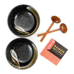 Sous Chef Kit Karasuba-Iro Ramen Ensembles De Livres De Cuisine 14 Sous Chef Kit Karasuba-Iro Ramen Ensembles De Livres De Cuisine -Sous Chef Boutique SC0070 Karasuba IroRamenBowlSet