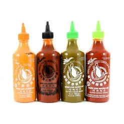 Sauces & Condiments Flying Goose Ensemble De Dégustation De Sriracha 4 X 455ml