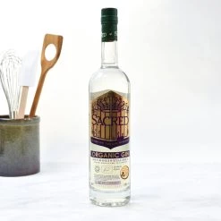 Sacred Spirits Esprits Sacrés Organiques Sacrés Gin 750ml Cocktails & Barware -Sous Chef Boutique SD0002 SacredOrganicGin 2