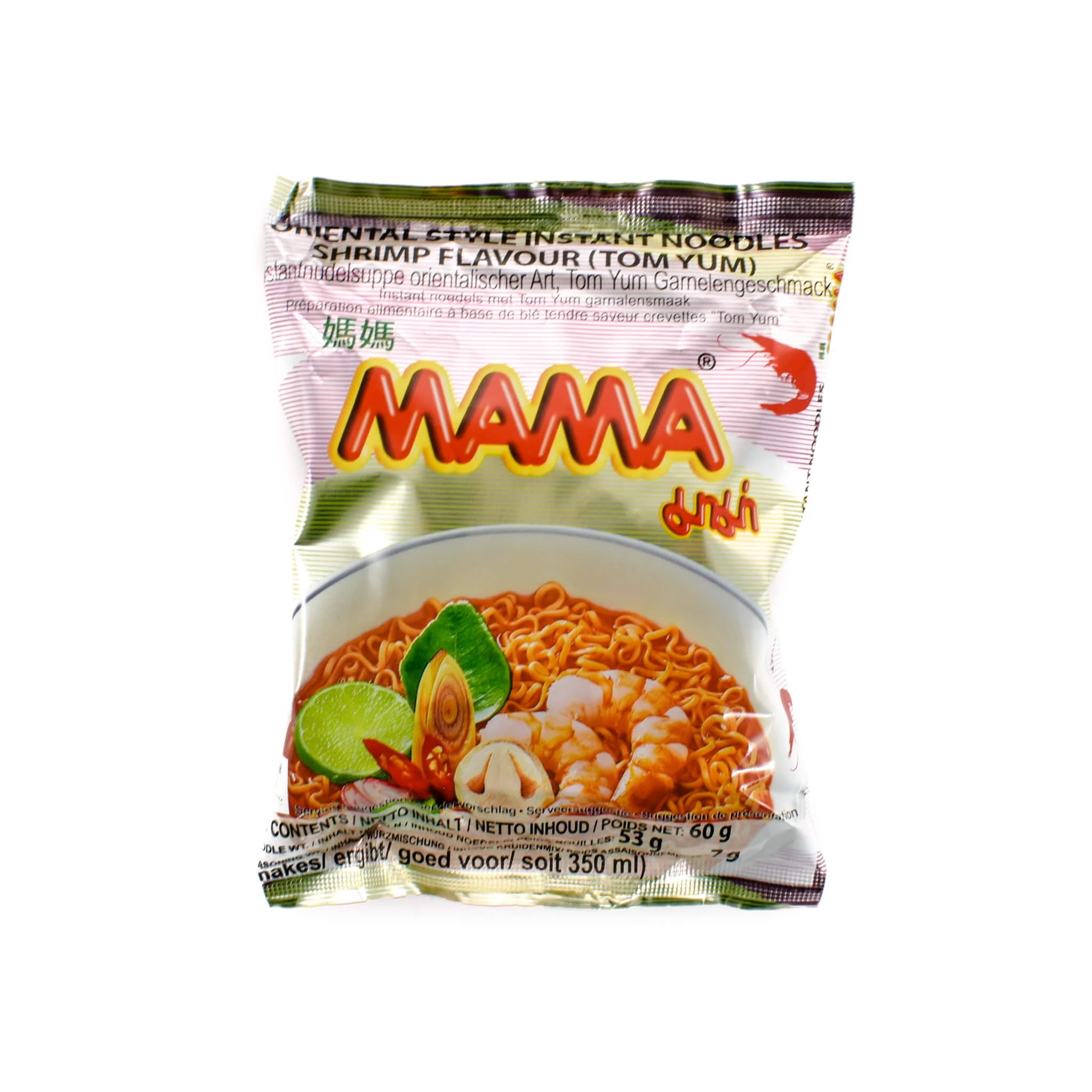 Box Of Mama Instant Shrimp Noodle Tom Yum 60g X 30 Ingredients 4 Box Of Mama Instant Shrimp Noodle Tom Yum 60g X 30 Ingredients – Image 2