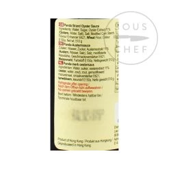 Lee Kum Kee Panda Oyster Sauce 510g Ingredients 7 Lee Kum Kee Panda Oyster Sauce 510g Ingredients -Sous Chef Boutique SI0001 Lee Kum Kee Panda Oyster Sauce 2