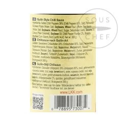 Lee Kum Kee Guilin Chilli Sauce 368g -Sous Chef Boutique SI0006 Lee Kum Kee Guilin Chilli Sauce 3