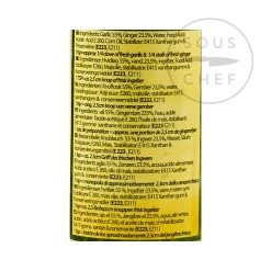 Ingredients Khanum Minced Garlic & Ginger 220g -Sous Chef Boutique SI0081 Khanum Minced Garlic Ginger 3