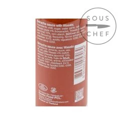 Flying Goose Oie Volante Sriracha Wasabi 455ml -Sous Chef Boutique SI0084 FlyingGooseSrirachaWasabi455ml nutrition