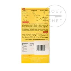 Anjoman Safran Ingrédients Espagnols -Sous Chef Boutique SK0020D Saffron 2g 1