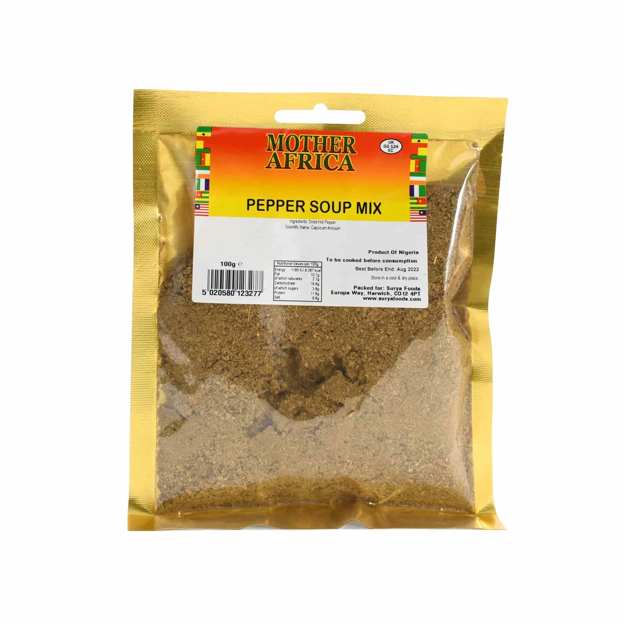 Mother Africa Pepper Soupe Mix 100g Ingrédients Africains 3 Mother Africa Pepper Soupe Mix 100g Ingrédients Africains