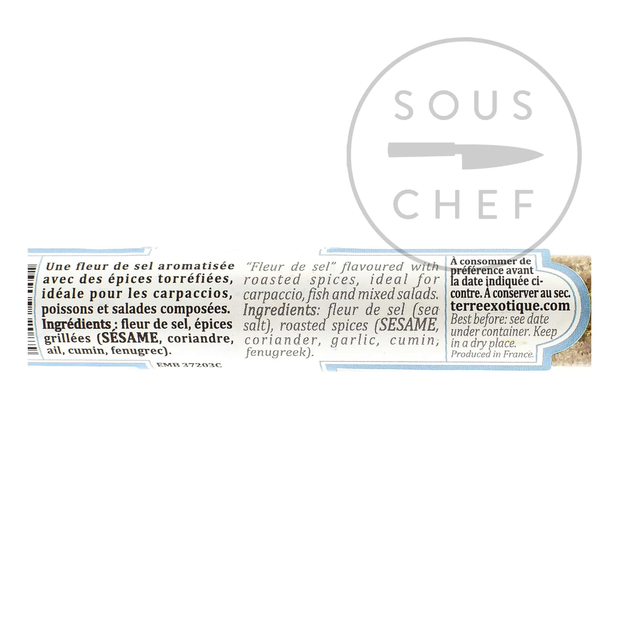 Terre Exotique Fleur De Sel Aux épices Grillées 40g 4 Terre Exotique Fleur De Sel Aux épices Grillées 40g – Image 2