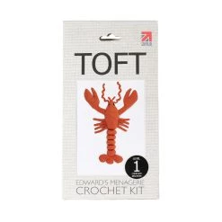 Toft Joanna Le Lobster Crochet Kit Cadeaux -Sous Chef Boutique TF0001 ToftJoannatheLobsterCrochetKit pack