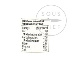 Yutaka Takana Pickled Mustard Leaves 110g Ingredients -Sous Chef Boutique TZ0047 TakanaPickledMustardLeaves110g nutrition 2