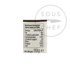 Yutaka Yutaka Courte Date Shibazuke Concombre Ramassé & Amp; Légumes Mélangés 110g -Sous Chef Boutique TZ0049 ShibazukePickledAubergine110g nutrition2 db96a406 b6e1 4d42 b02e 71028fc42264