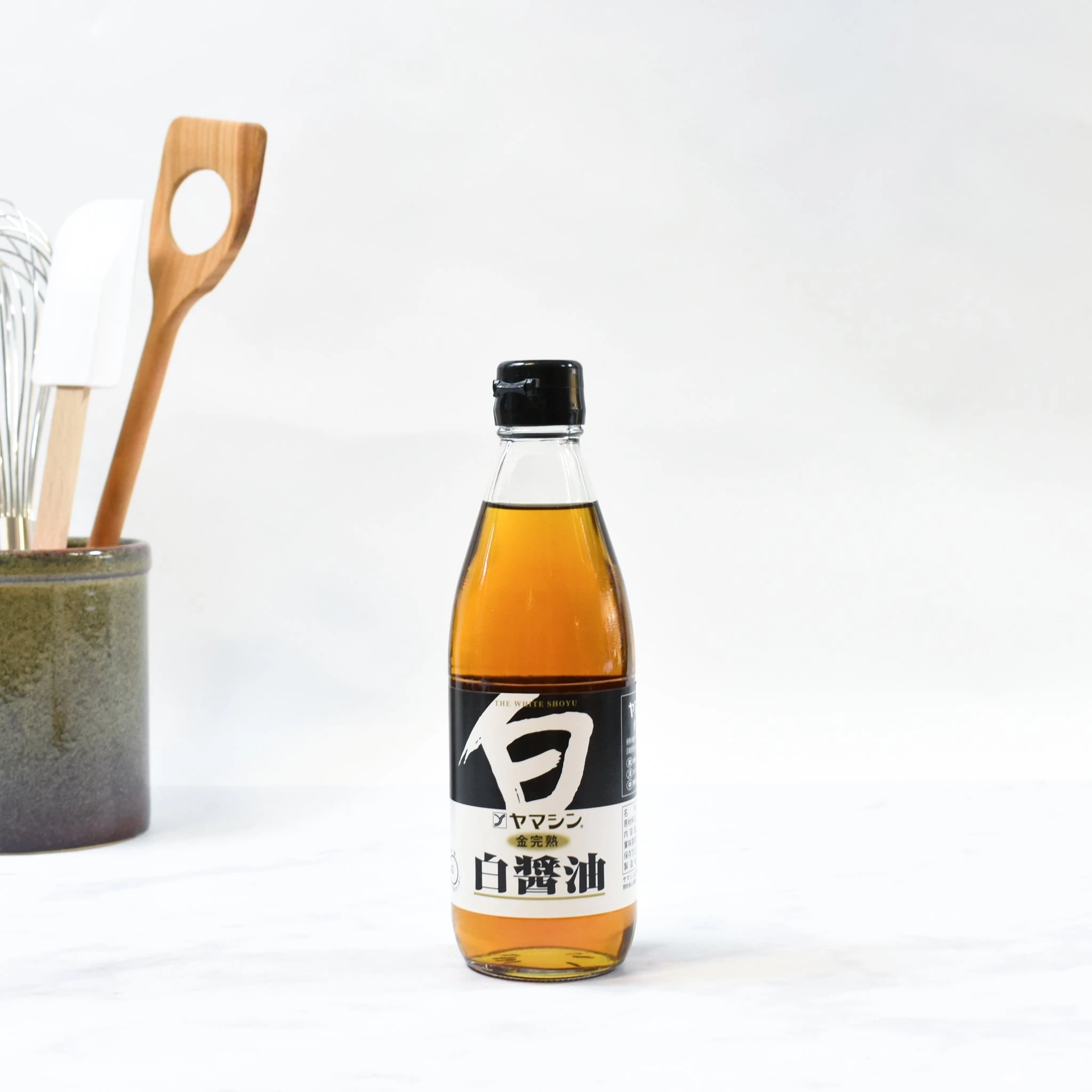 Ingredients Yamashin White Soy Sauce 360ml 4 Ingredients Yamashin White Soy Sauce 360ml – Image 2