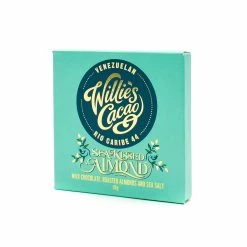 Willie's Cacao Sea Kissed Almond 44% Milk Chocolate 50g