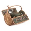 Willow Direct Hamper De Pique-nique Pour 2 Vert En Tweed Direct De Willow 2 Willow Direct Hamper De Pique-nique Pour 2 Vert En Tweed Direct De Willow -Sous Chef Boutique WD0007 TweedOvalPicnicHamperfor2Green