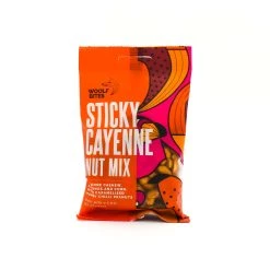 Ingredients The Woolf's Kitchen Sticky Cayenne Nut Mix 80g