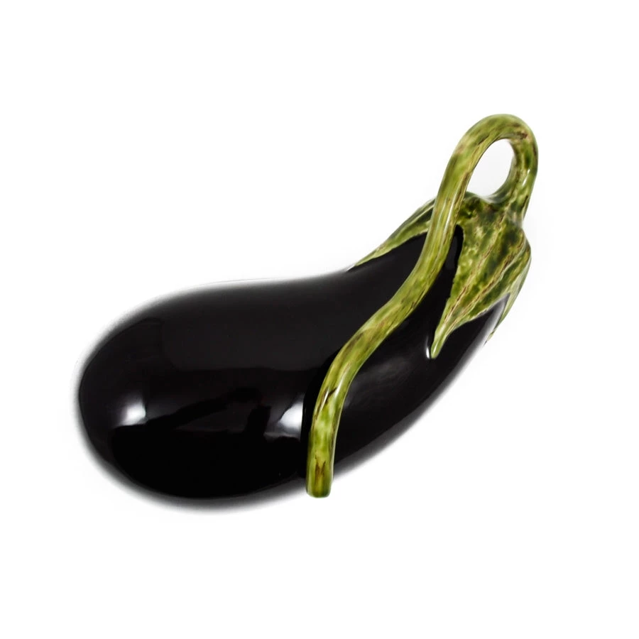 Bordallo Pinheiro Aubergine Plat 28cm Vaisselle 4 Bordallo Pinheiro Aubergine Plat 28cm Vaisselle – Image 2