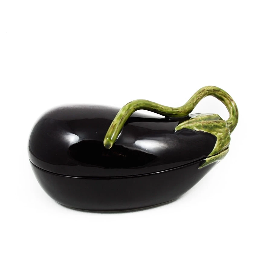 Bordallo Pinheiro Aubergine Plat 28cm Vaisselle 5 Bordallo Pinheiro Aubergine Plat 28cm Vaisselle – Image 3