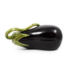 Bordallo Pinheiro Aubergine Plat 28cm Vaisselle 9 Bordallo Pinheiro Aubergine Plat 28cm Vaisselle -Sous Chef Boutique aubergine dish side