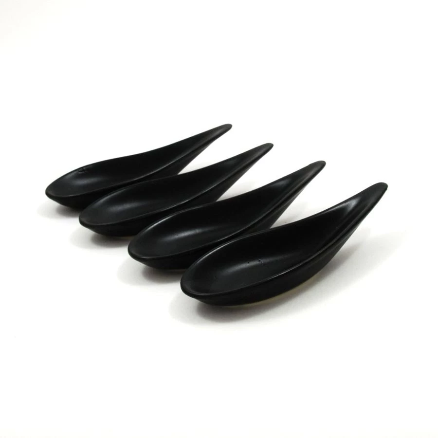 Kiji Stoneware & Ceramics Kiji Stoneware & Céramique Vaisselle Porcelaine Blanche Courbée Canape Spoon X 12 5 Kiji Stoneware & Ceramics Kiji Stoneware & Céramique Vaisselle Porcelaine Blanche Courbée Canape Spoon X 12 – Image 3