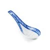 Chinese Tableware Ustensiles De Table Chinoises Motif De Riz Bleu Culotte De Riz 14cm Ustensiles De Table 2 Chinese Tableware Ustensiles De Table Chinoises Motif De Riz Bleu Culotte De Riz 14cm Ustensiles De Table -Sous Chef Boutique blue rice pattern spoon left side