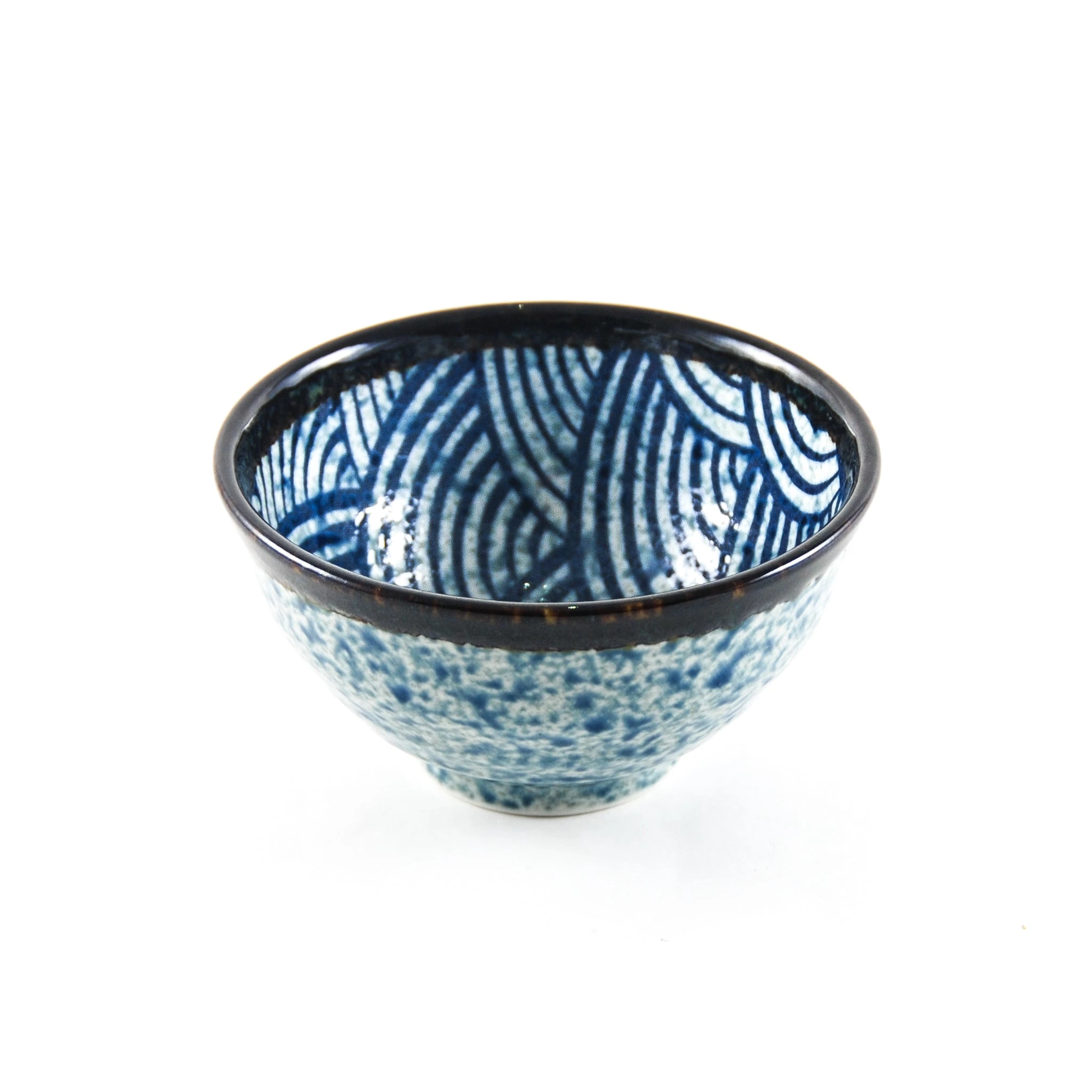 Kiji Stoneware & Ceramics Kiji Stoneware & Ceramics Blue Wave Rice Bowl Tableware 3 Kiji Stoneware & Ceramics Kiji Stoneware & Ceramics Blue Wave Rice Bowl Tableware