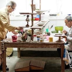 Bordallo Pinheiro Chabage Courbé Leaf Bowl 9cm -Sous Chef Boutique bordallo hand crafted studio 3