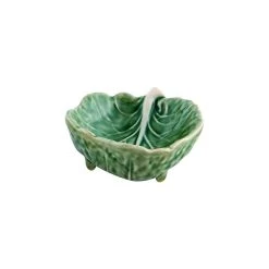 Bordallo Pinheiro Chabage Courbé Leaf Bowl 9cm
