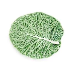 Bordallo Pinheiro Ustensiles De Table Chabage Feuille Platter Ovale 9 Bordallo Pinheiro Ustensiles De Table Chabage Feuille Platter Ovale -Sous Chef Boutique cabbage leaf oval platter 1