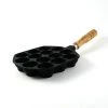 Japan Bento Japon Bento Fonte De Fer Takoyaki Pan 18cm Dia -Sous Chef Boutique cast iron takoyaki side 1
