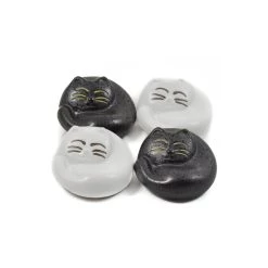 Kiji Stoneware & Ceramics Kiji Stoneware & Céramique Cats Chopstick Repos Set